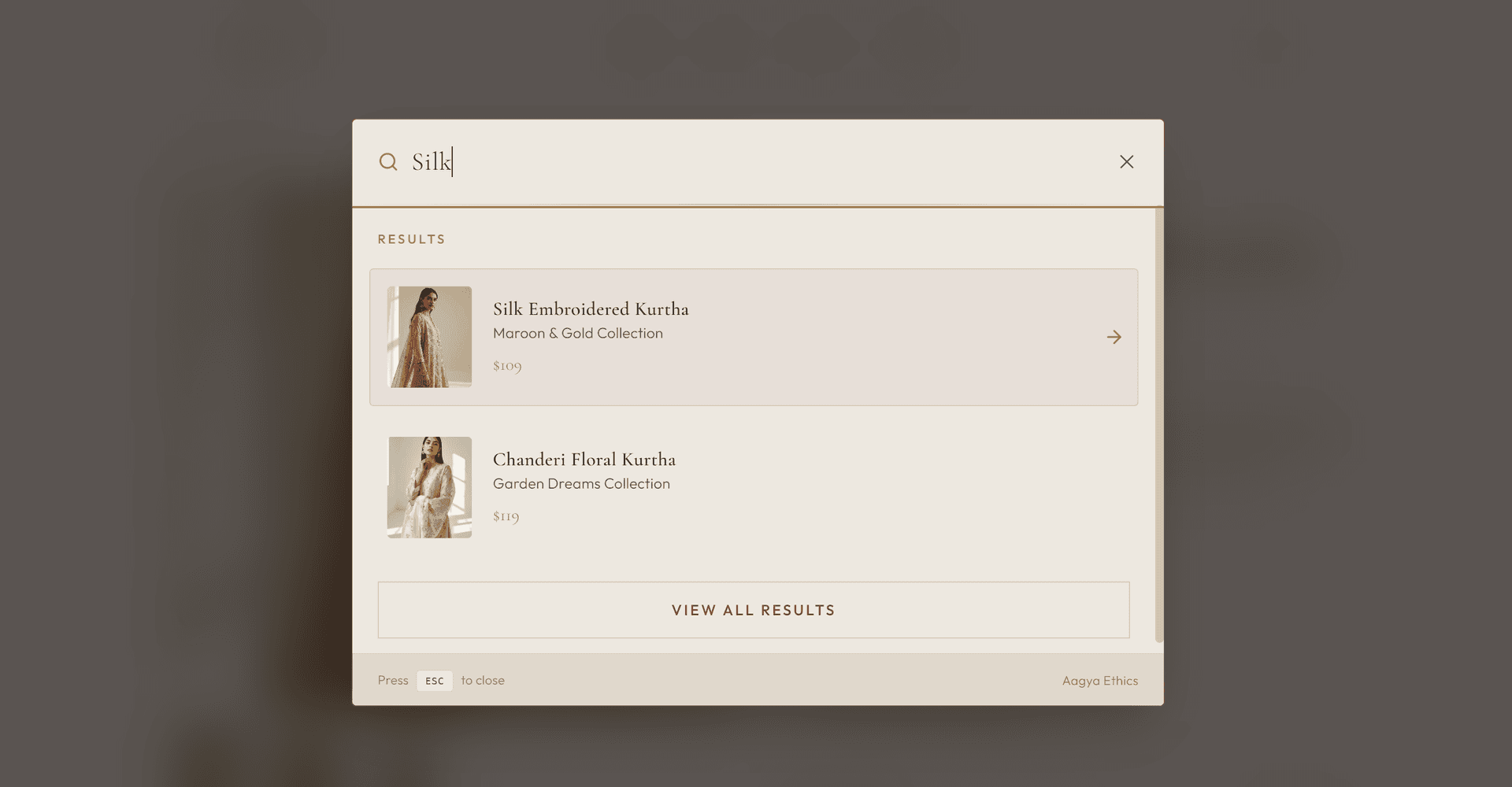 Searching Products