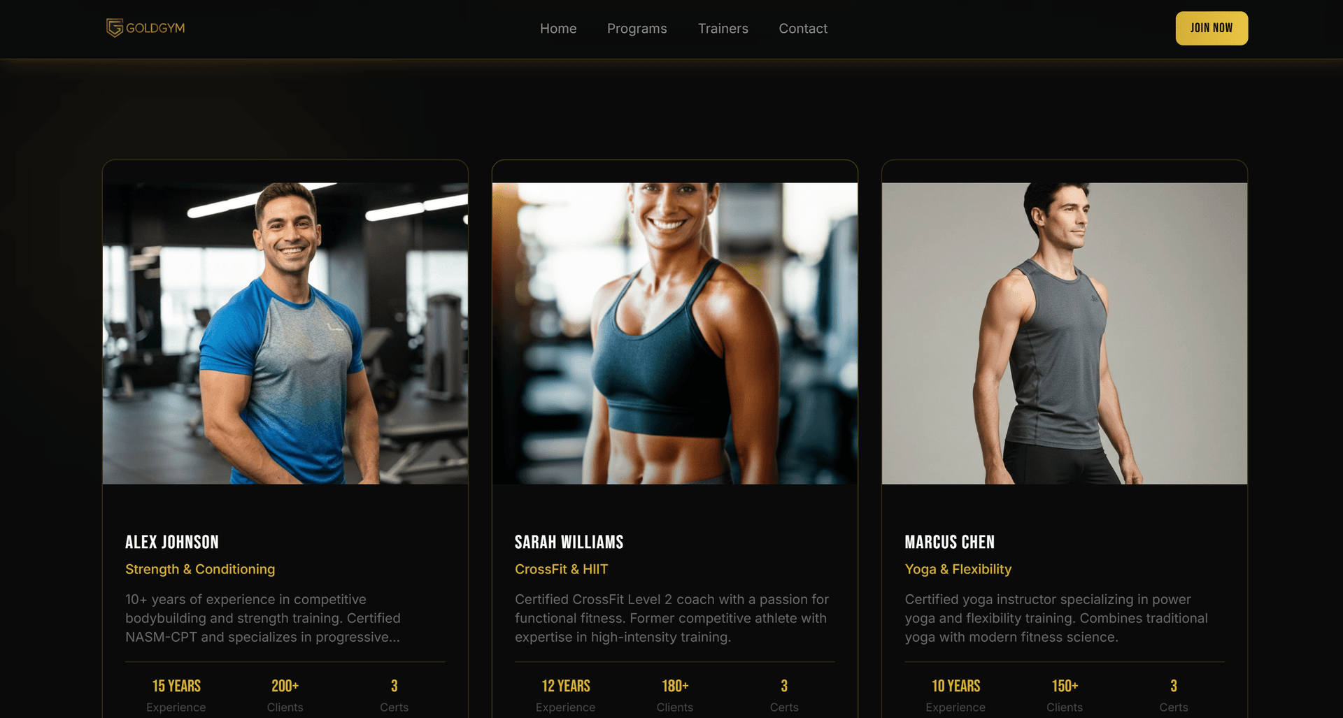 Trainer Showcase