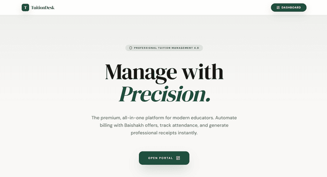 TutionDesk